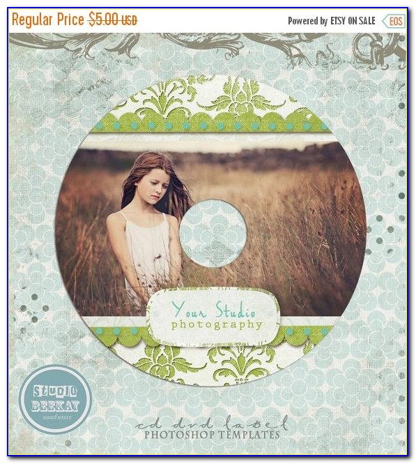 Photoshop Cd Label Template Psd