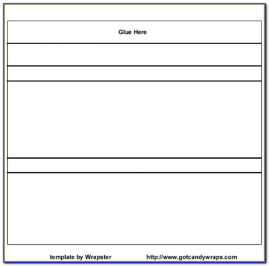 Printable Candy Bar Wrapper Template Word