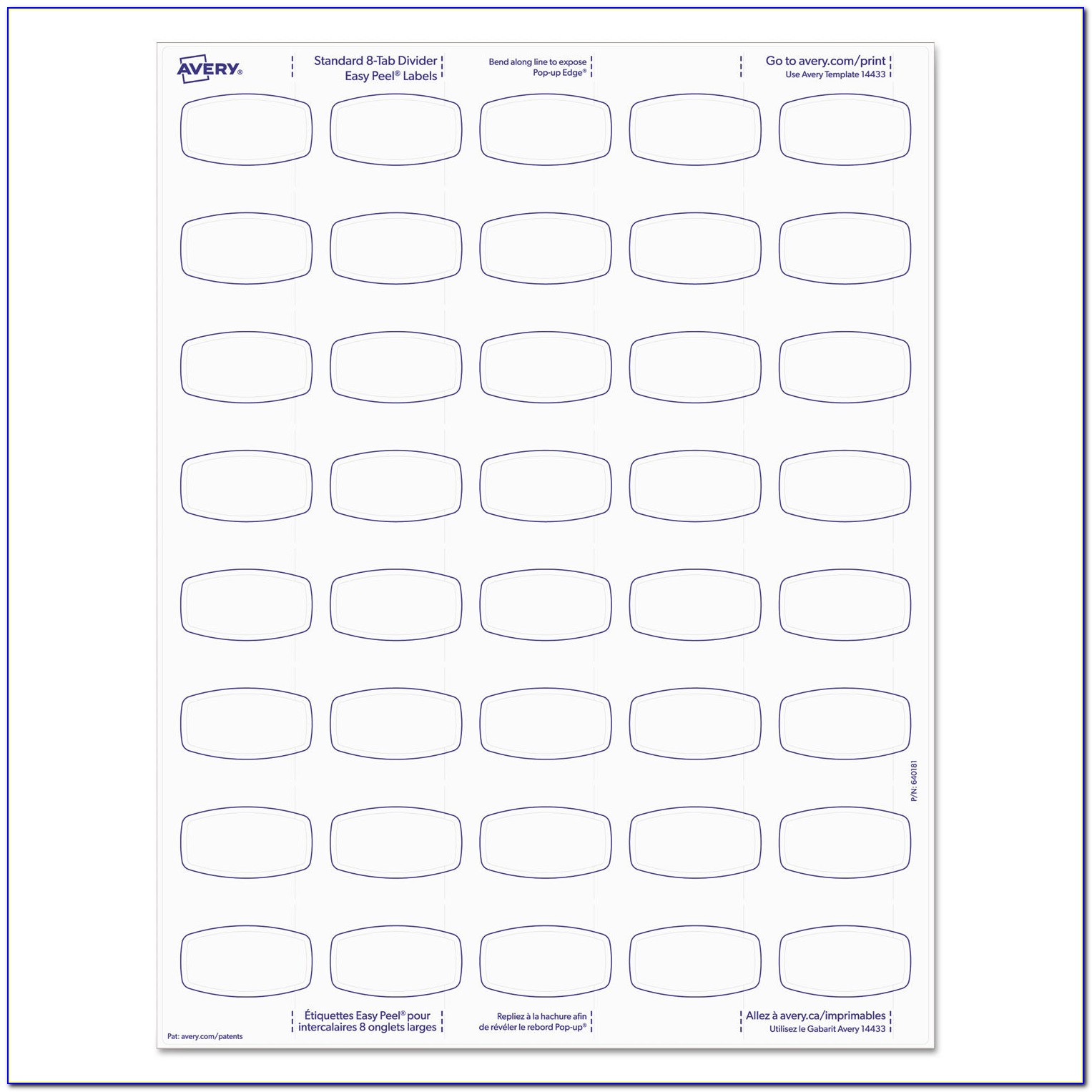Avery 5162 Label Template Microsoft Word