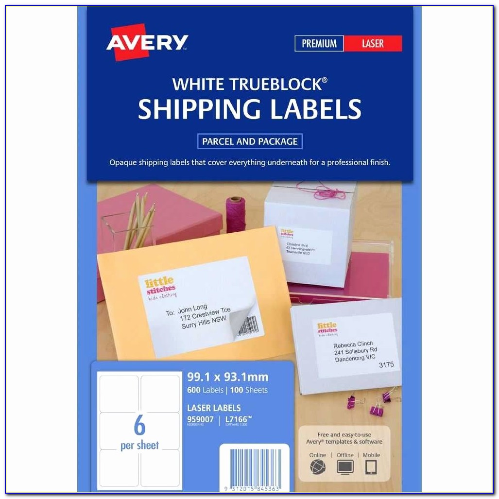 Avery Address Label Template 5162