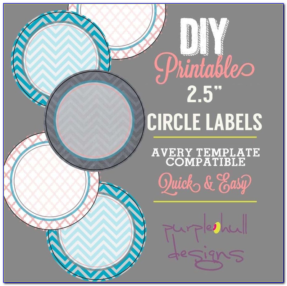 Avery Circle Label Template Download