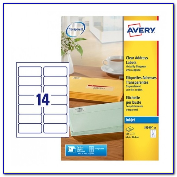 Avery Envelope Label Template
