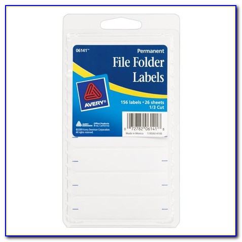 Avery File Labels 5266 Template