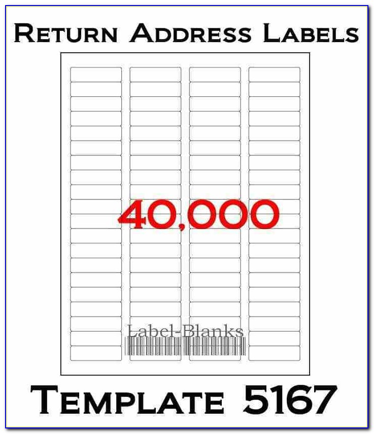 Avery Label 5160 Template For Pages
