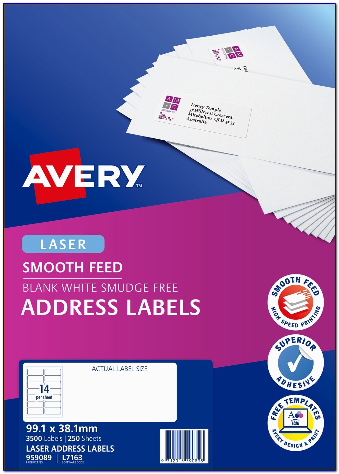 Avery Label Template Download 5161