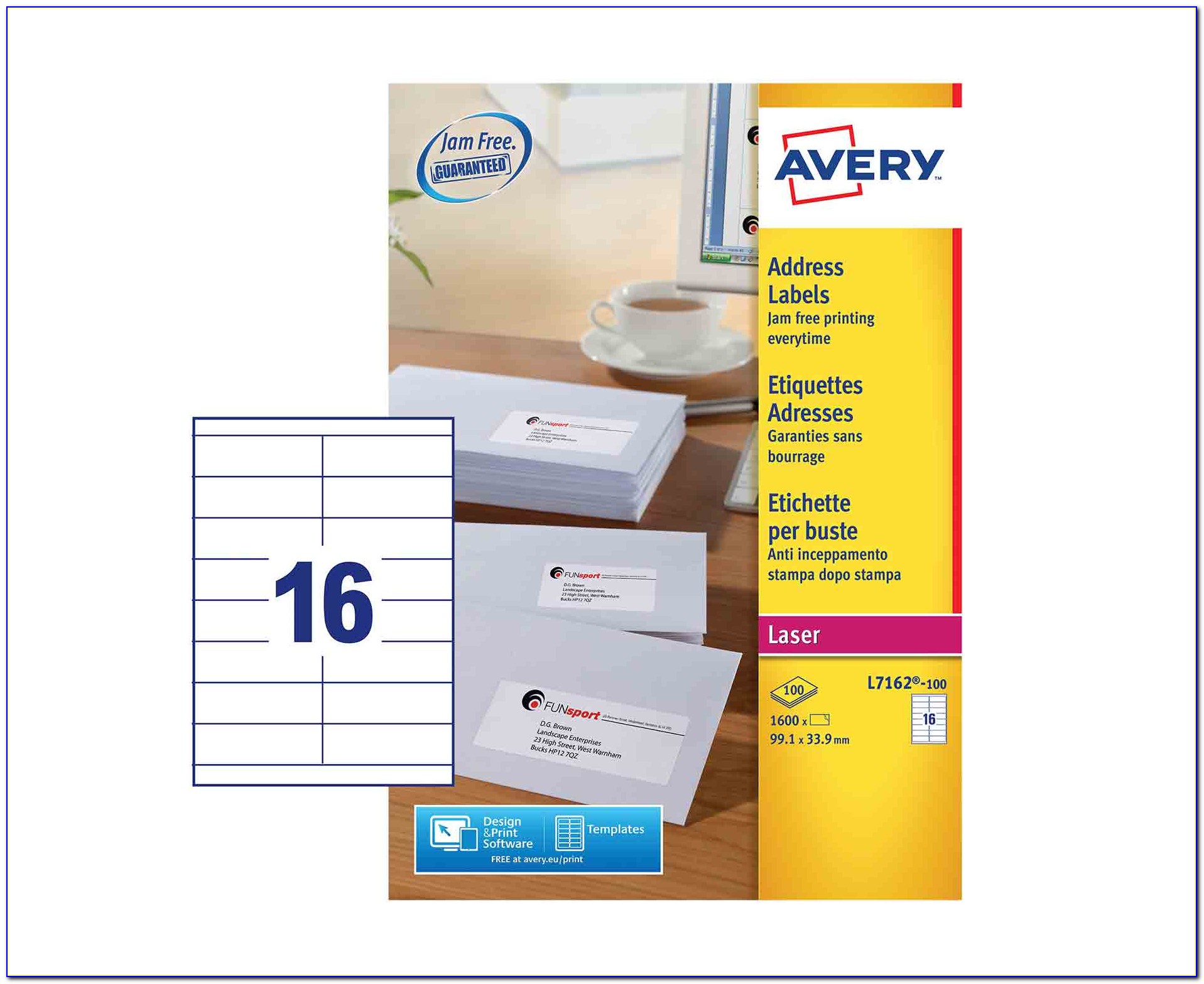 Avery Label Template Maker