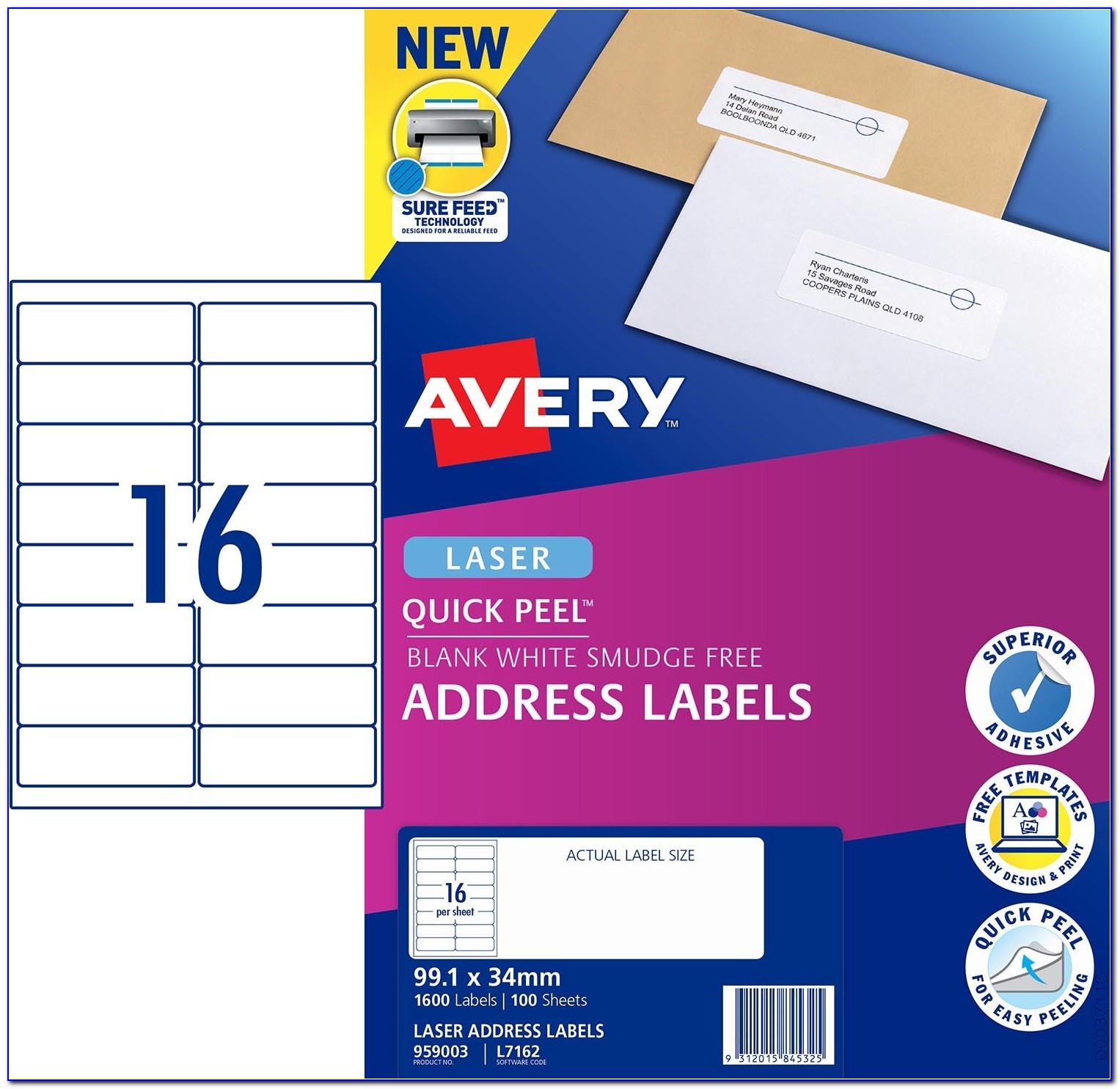 Avery Label Templates For Word Free