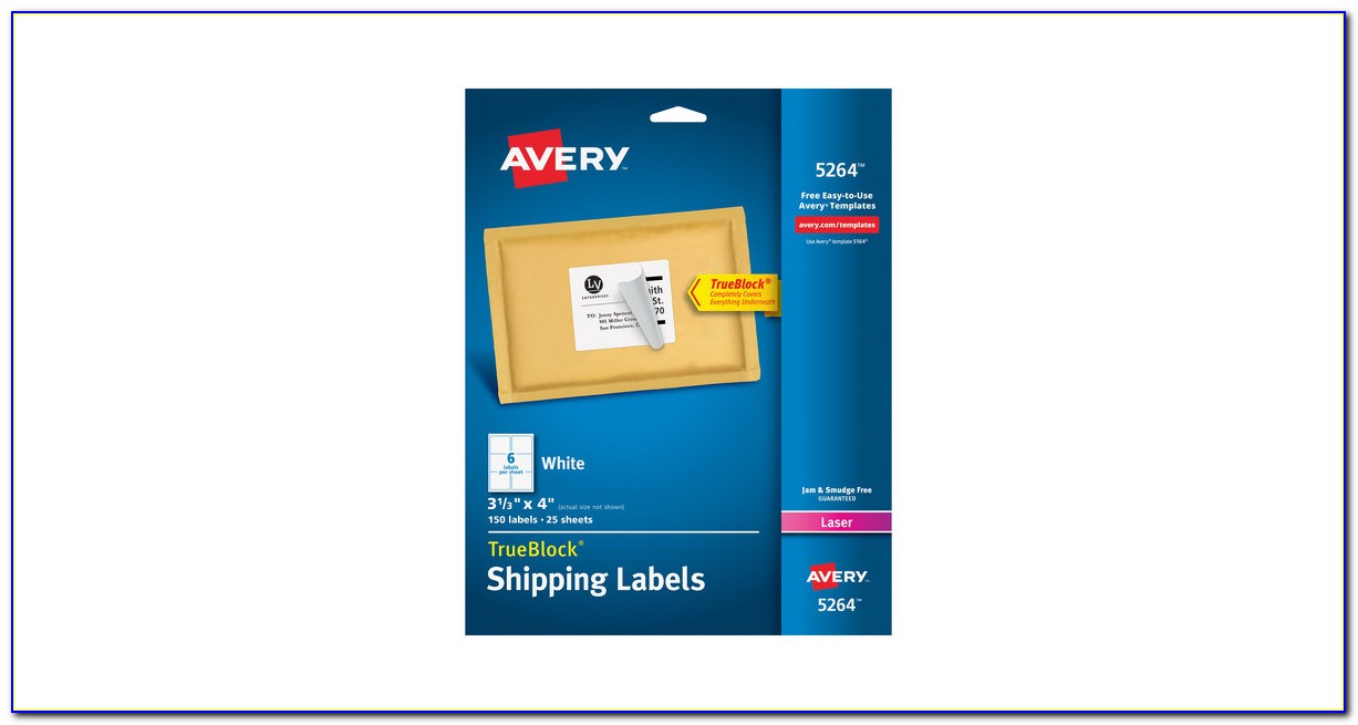 Avery Labels Printing Template L7160 Portrait