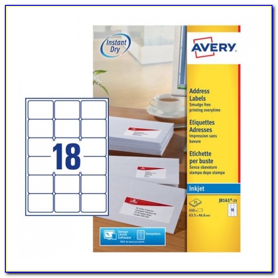 Avery Labels Template Code L7163