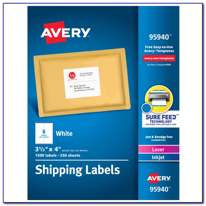 Avery Mailing Labels 8460 Template