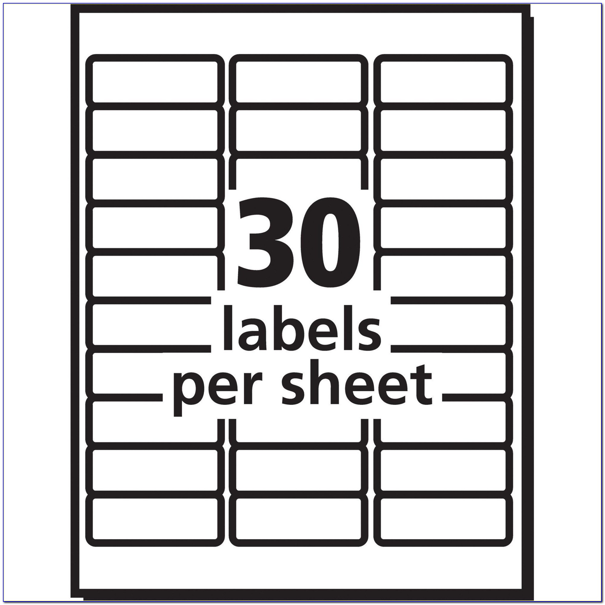 Avery Label 5163 Template