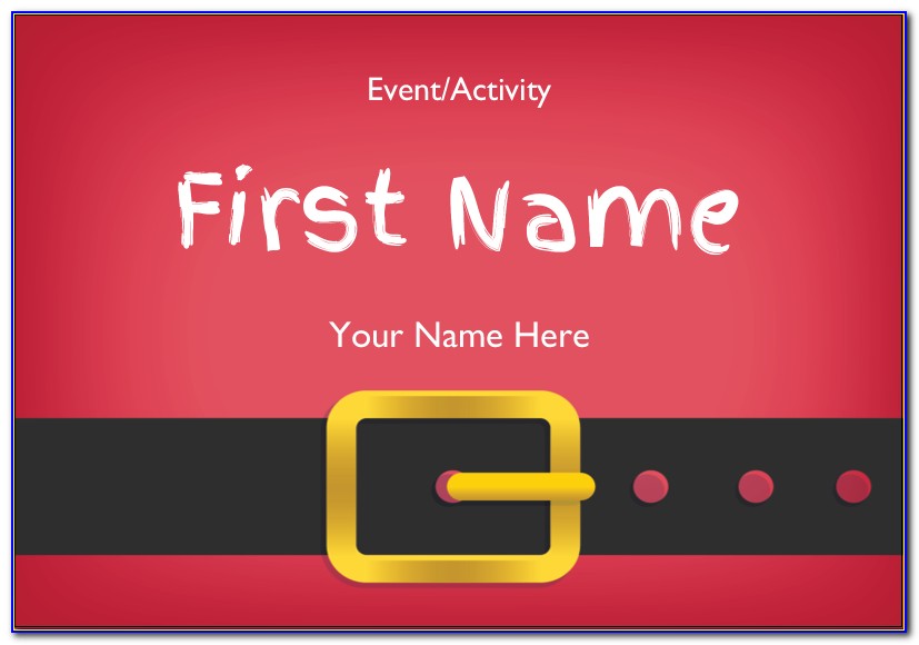 Avery Name Badges Template 74536