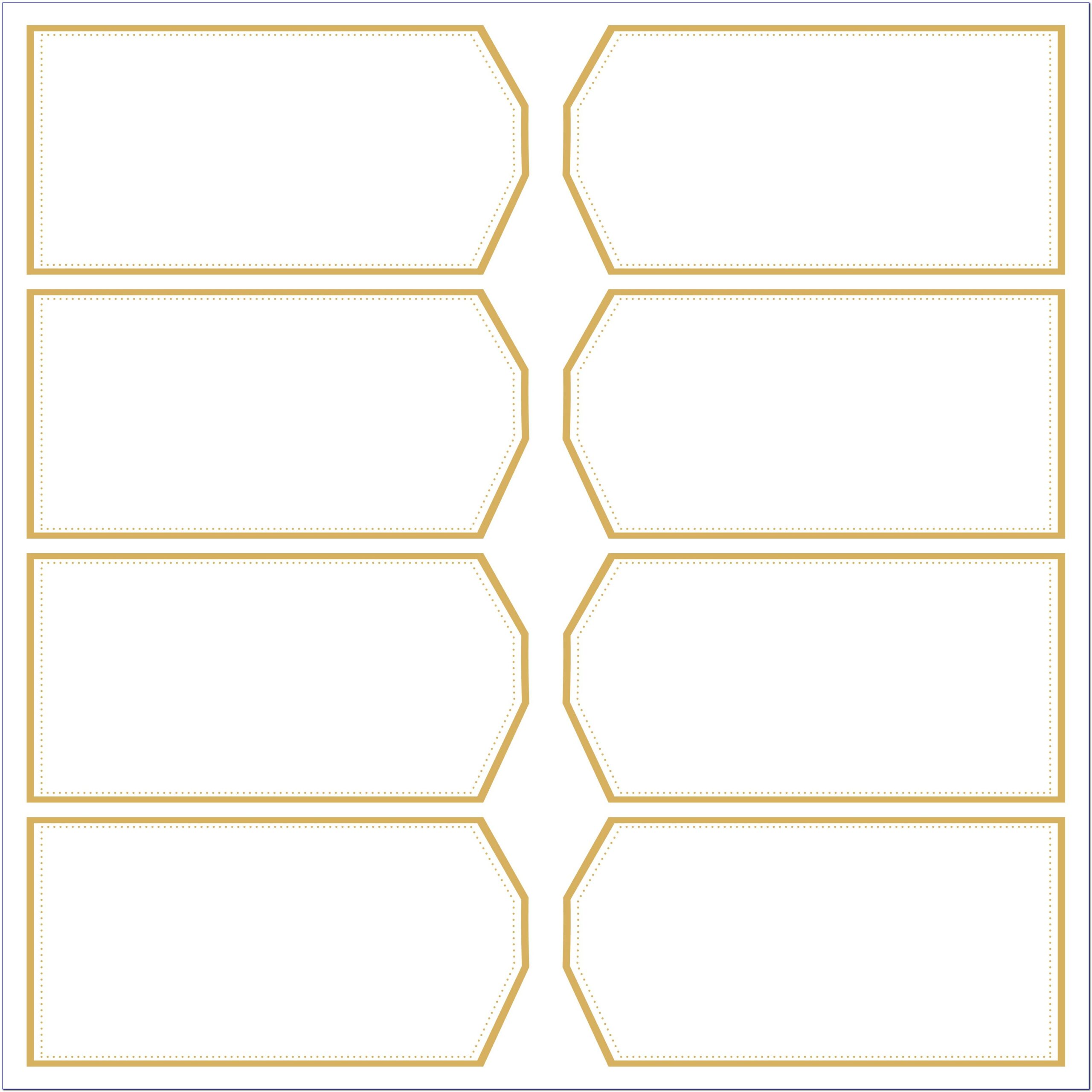 Avery Printable Labels Template