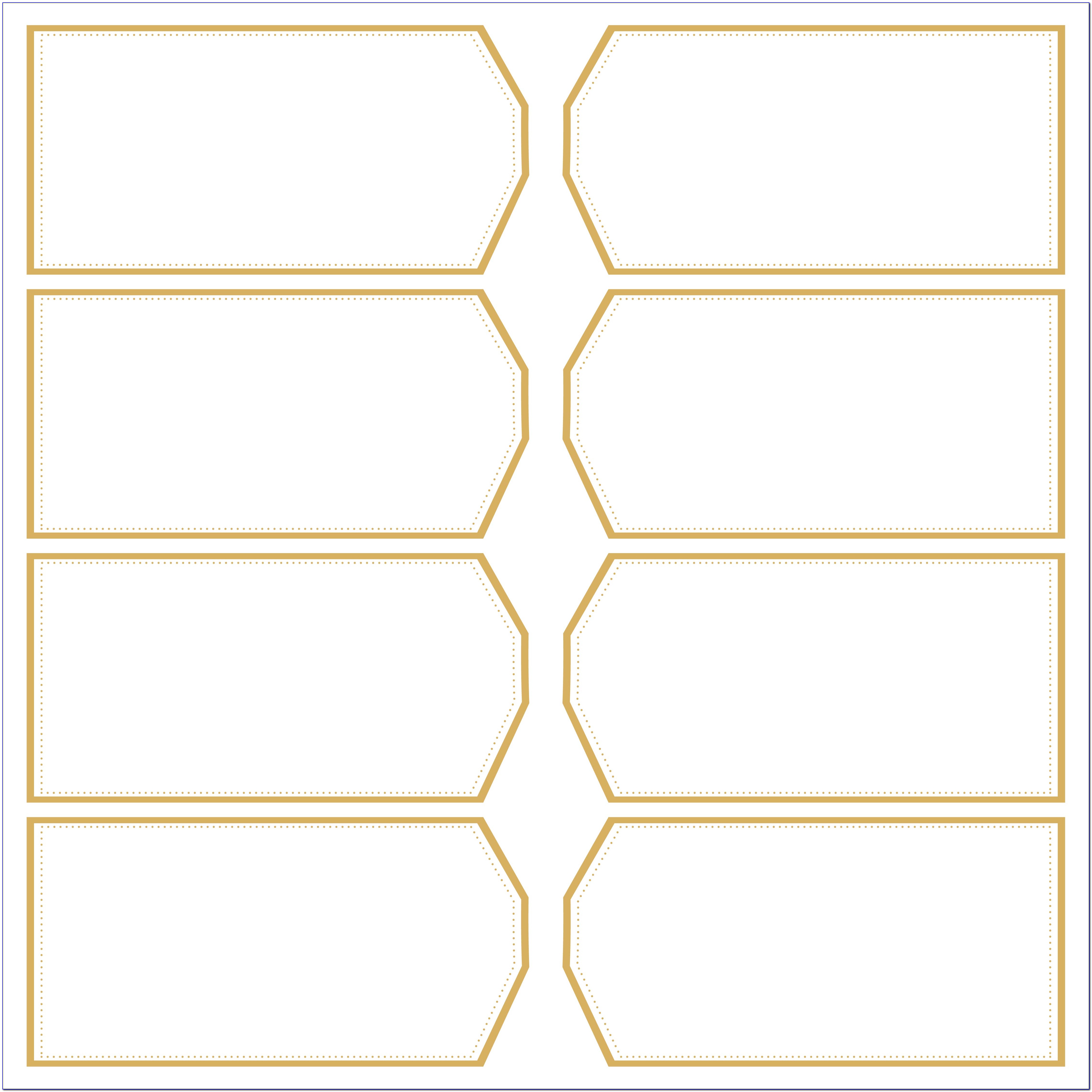 Avery Printable Labels Template