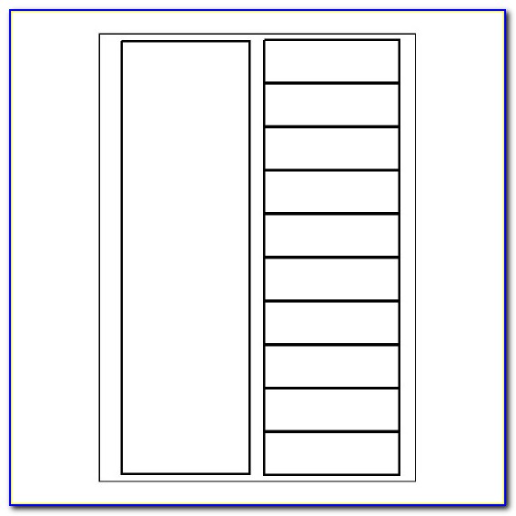 Avery Ready Index 15 Tab Template Color