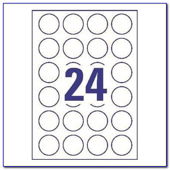 Avery Round Label Templates 6 Per Sheet
