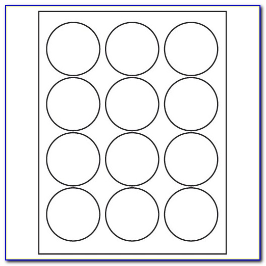 Avery Round Labels 22807 Template