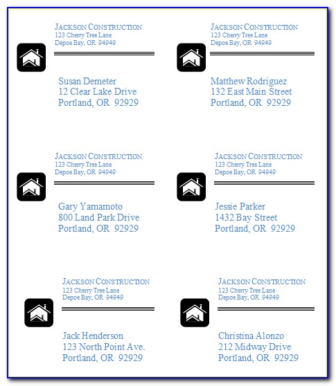 Avery Shipping Labels 5264 Template