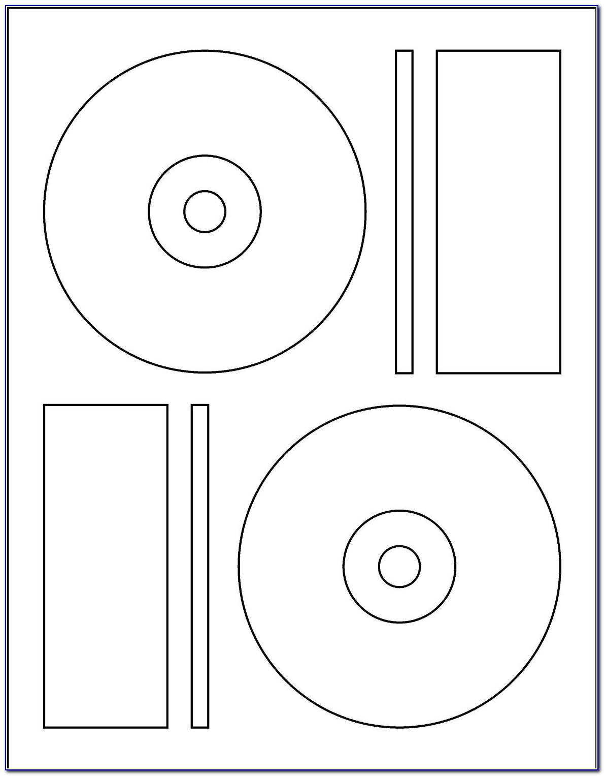 Avery Template For Memorex Cd Labels
