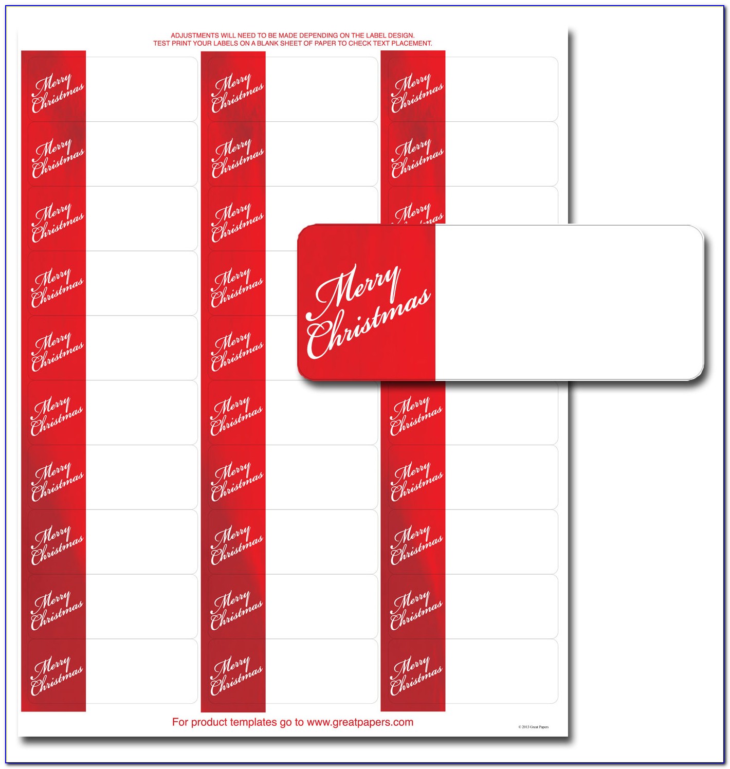Avery Template Shipping Labels 5163