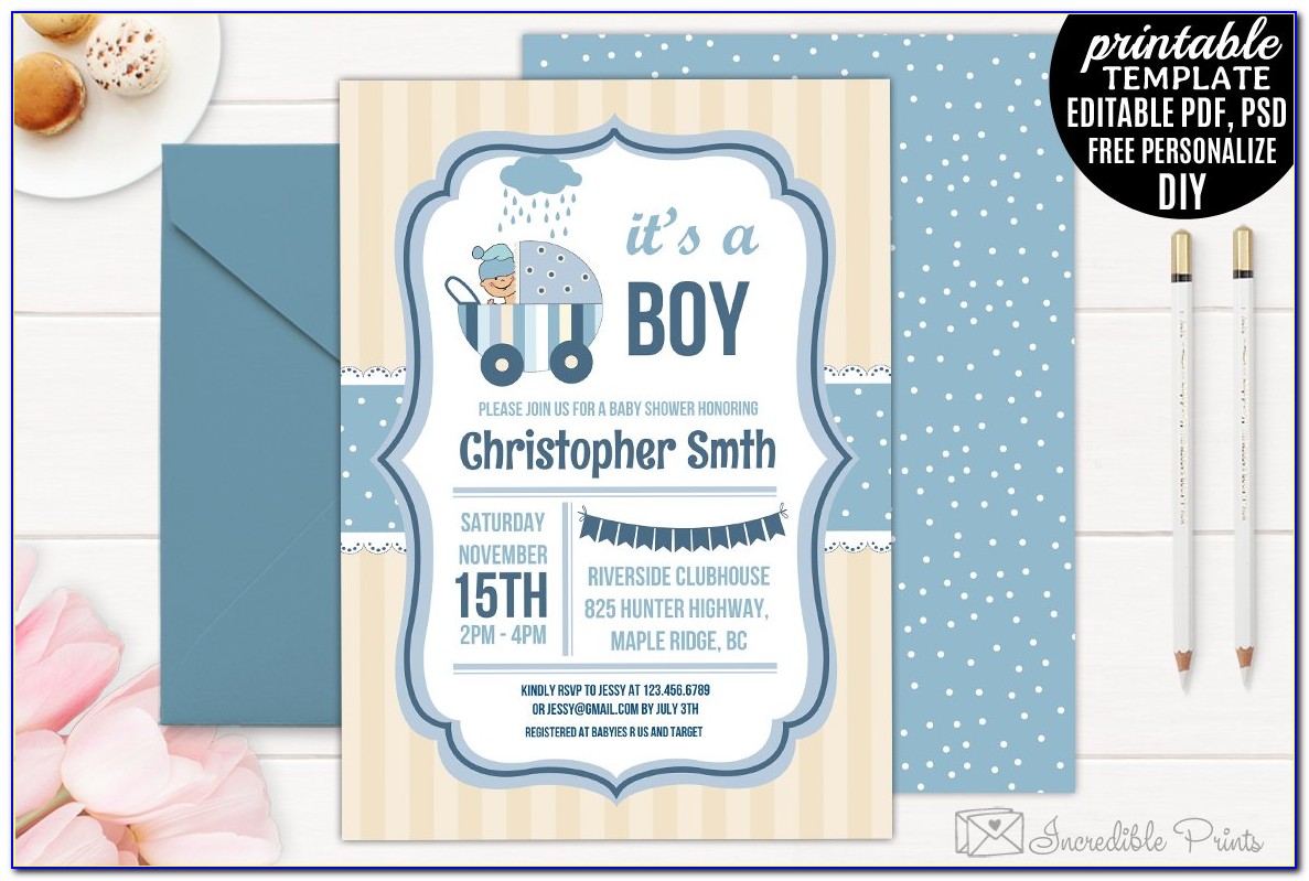 Baby Announcement Templates For Photographers