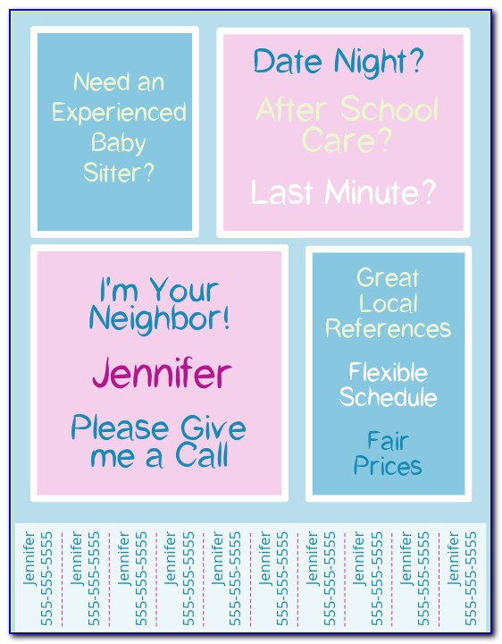 Babysitter Contract Template Free