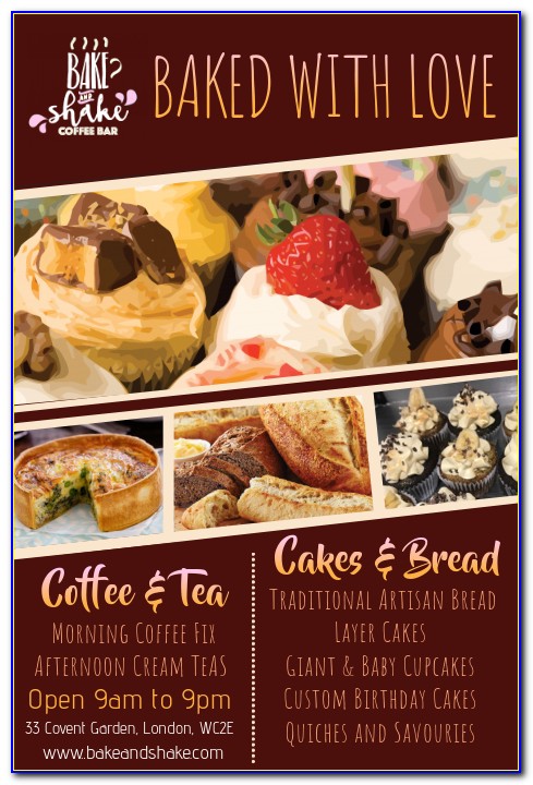 Bakery Flyer Template Free Download