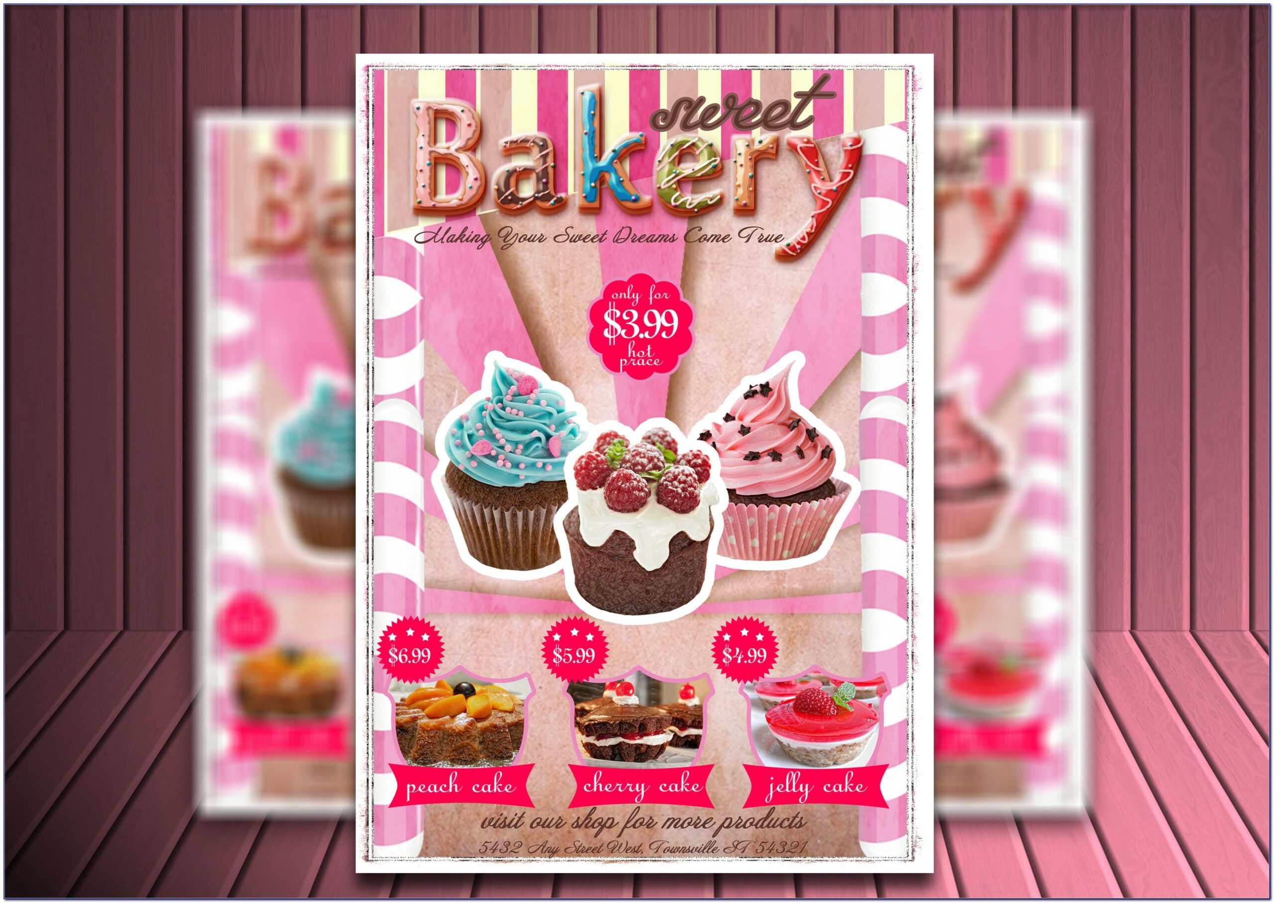 Bakery Flyer Templates Free