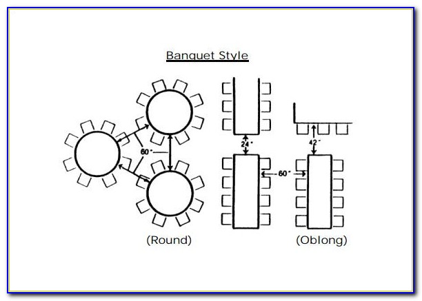 Banquet Seating Chart Template Free