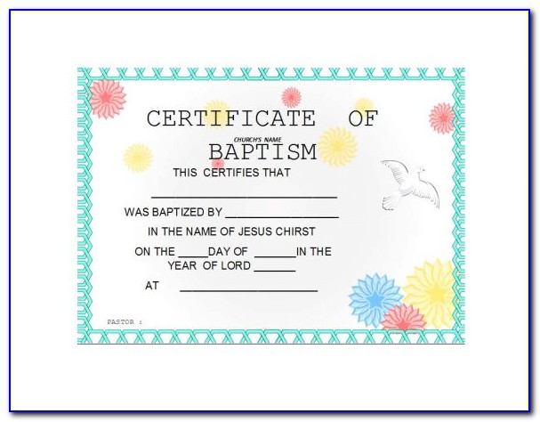 Baptism Banner Free Printable