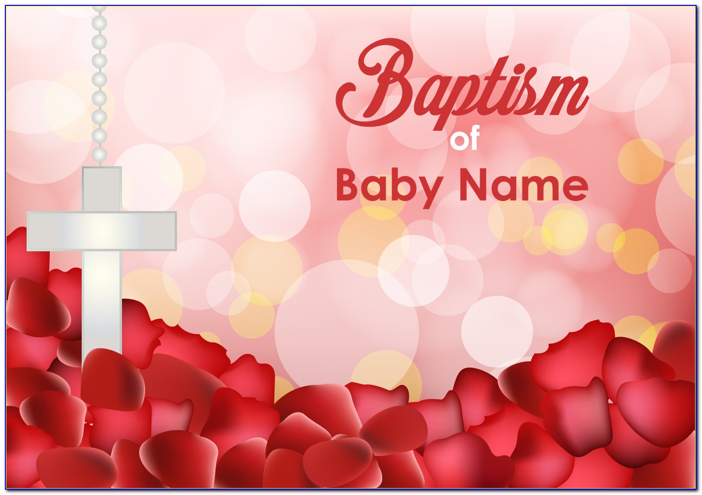 Baptism Invitation Templates Free Download