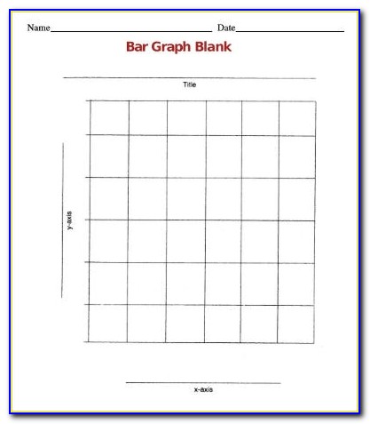 Bar Graph Template Printable Pdf