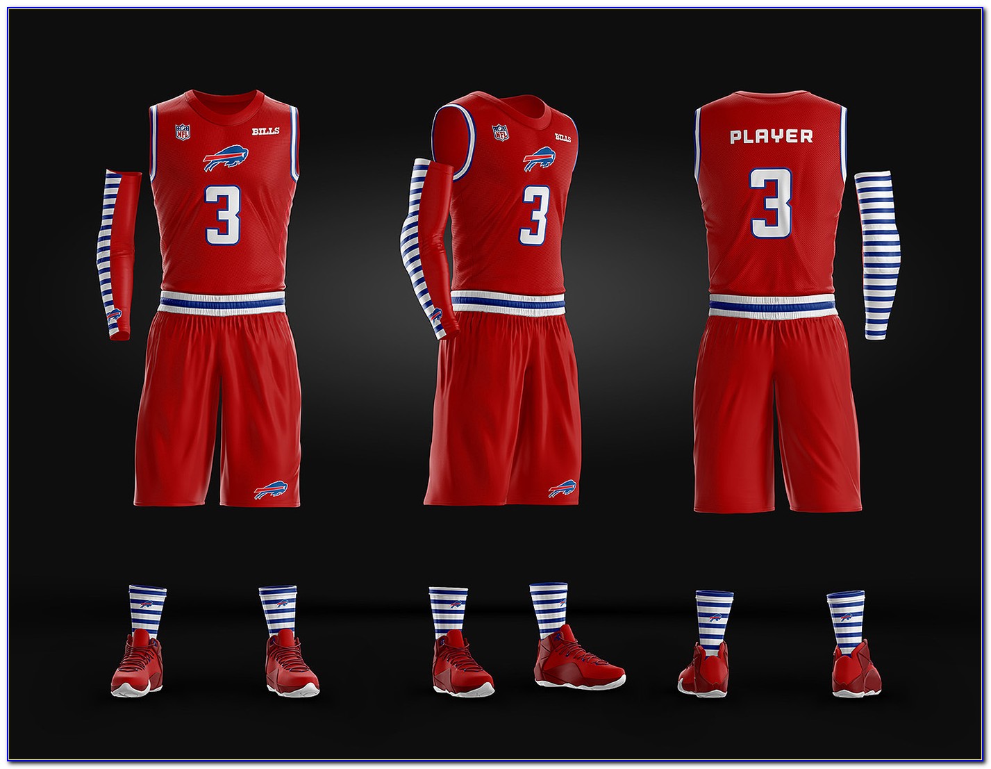 Basketball Jerseys Template Design