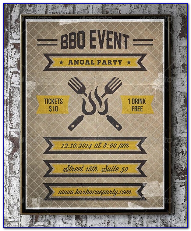 Bbq Invite Email Template