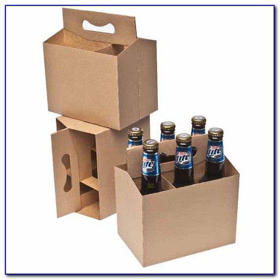 Beer Bottle Carrier Template