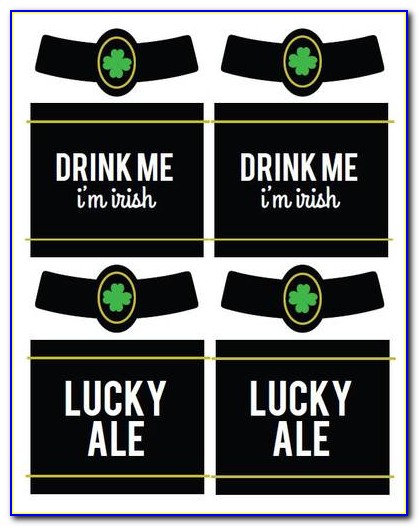 Beer Label Template Illustrator