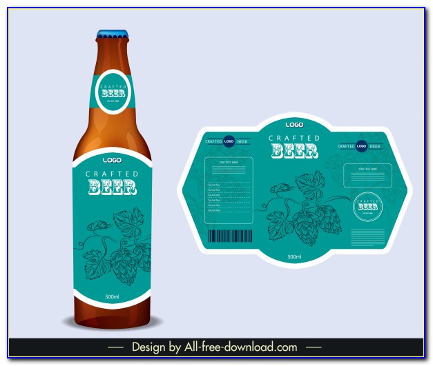 Beer Label Template Photoshop