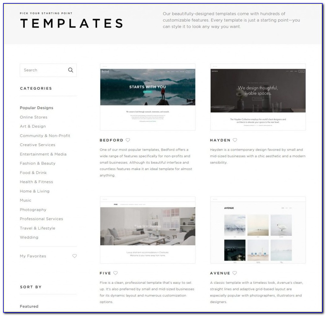 Best Squarespace Template For Photographers 2018