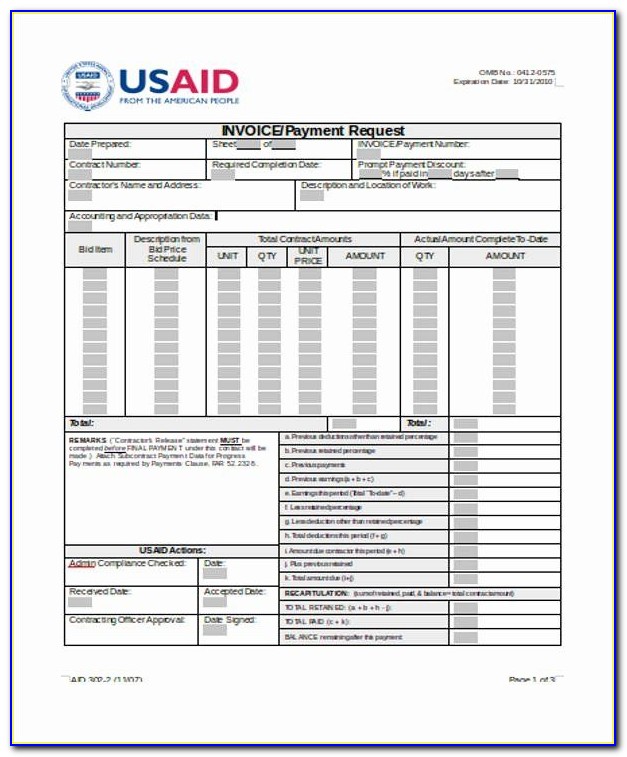 Bill Of Lading Template Word Doc