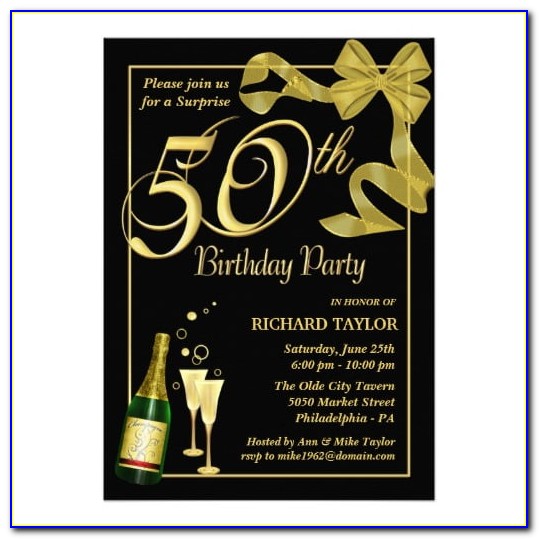 Birthday Party Invitations Word Templates Free