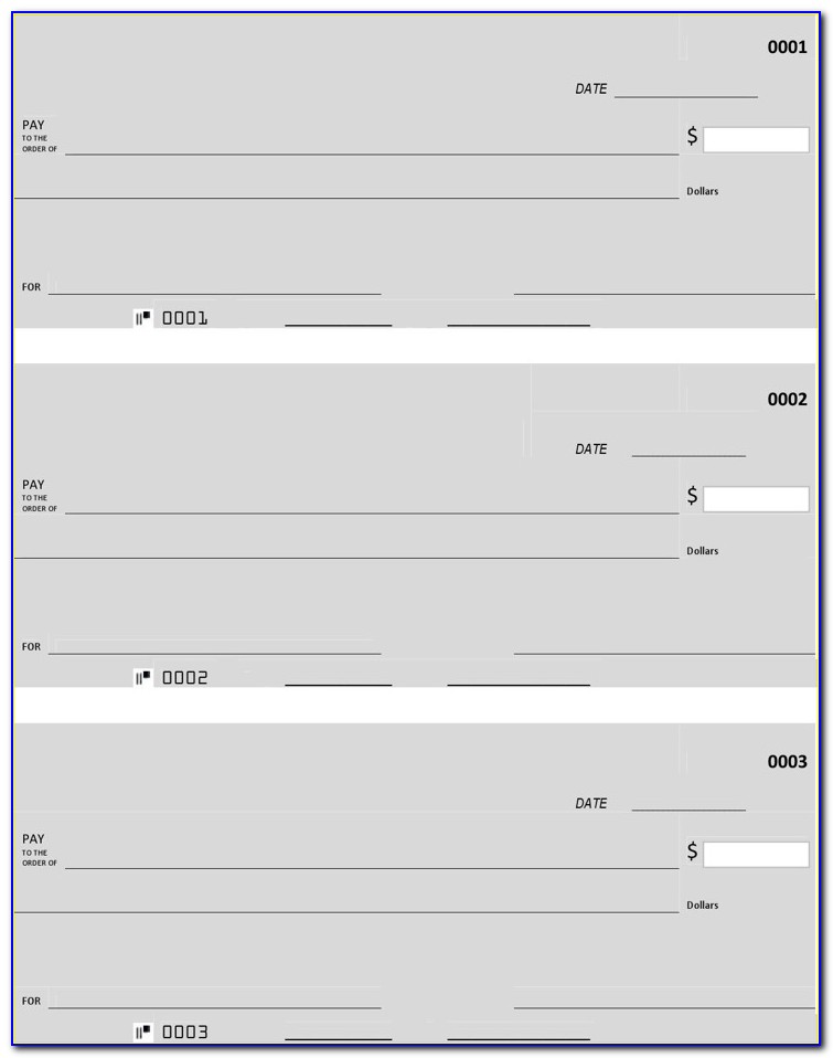 Blank Check Templates For Excel Philippines