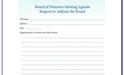 Board Of Trustees Resolution Template