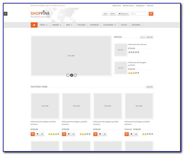 Bootstrap Ecommerce Html Templates