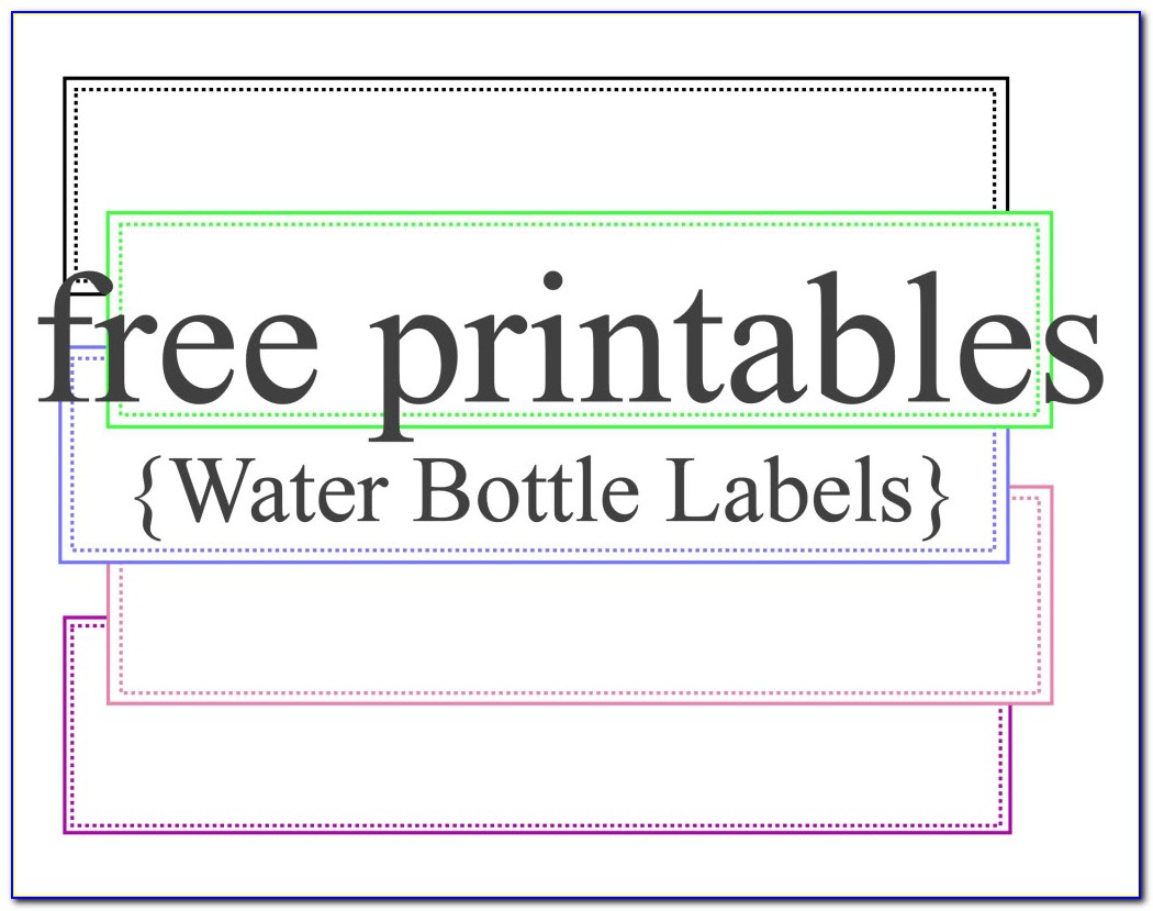 Bottle Label Templates Free