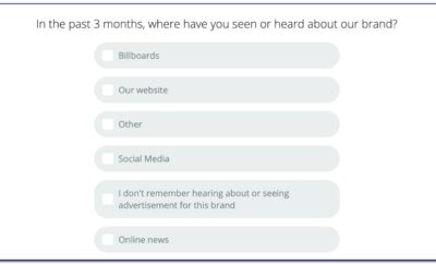 Brand Recognition Survey Question Ideas