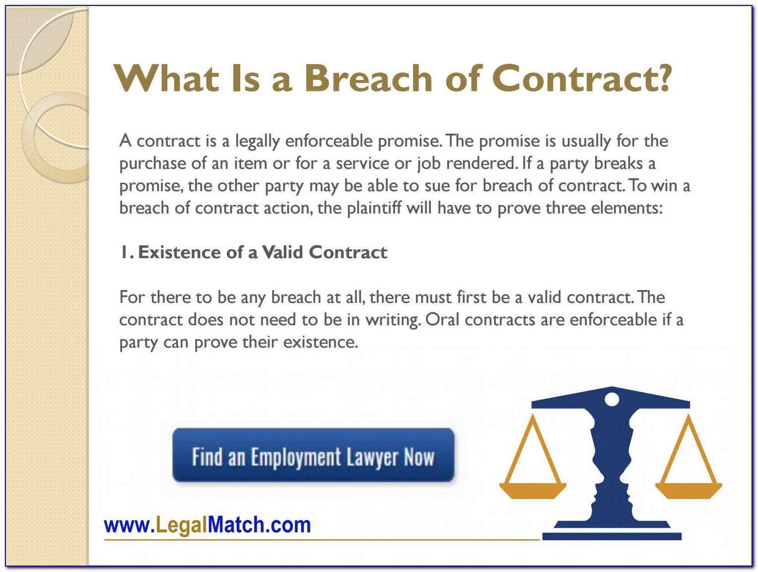 Breach Of Contract Examples Australia