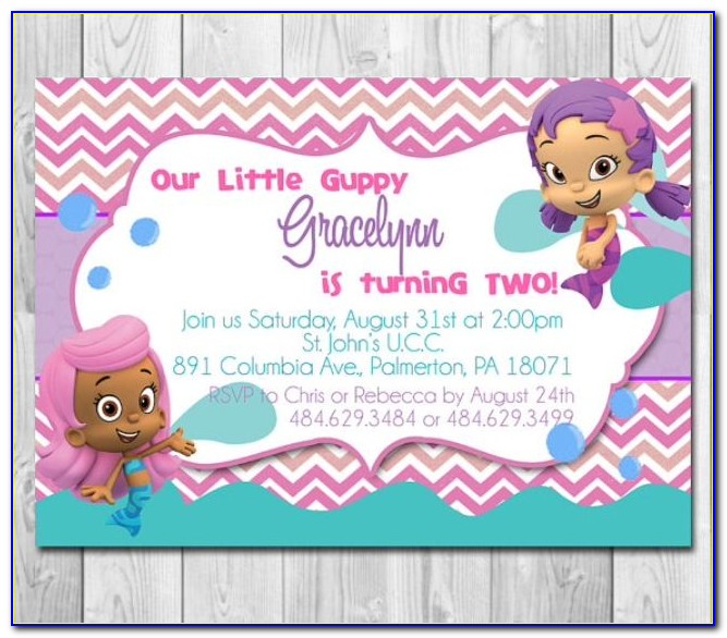 Bubble Guppies Birthday Banner Printable