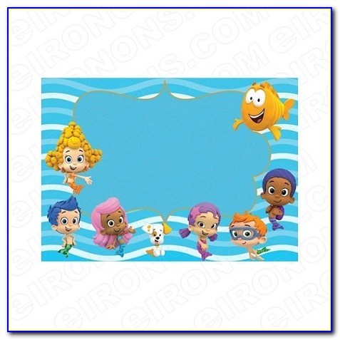 Bubble Guppies Birthday Party Printables