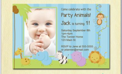 Children's Birthday Invitation Templates