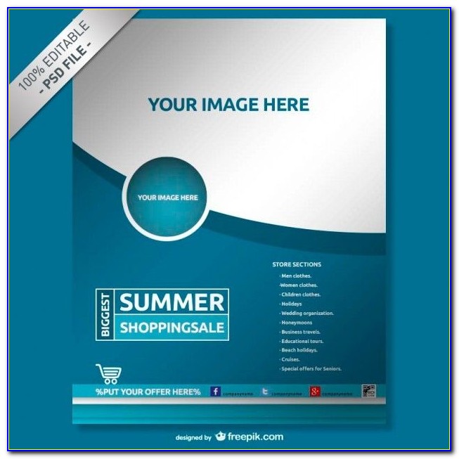 Coreldraw Brochure Template Free Download